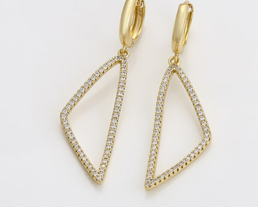 Geometric Drop Earrings