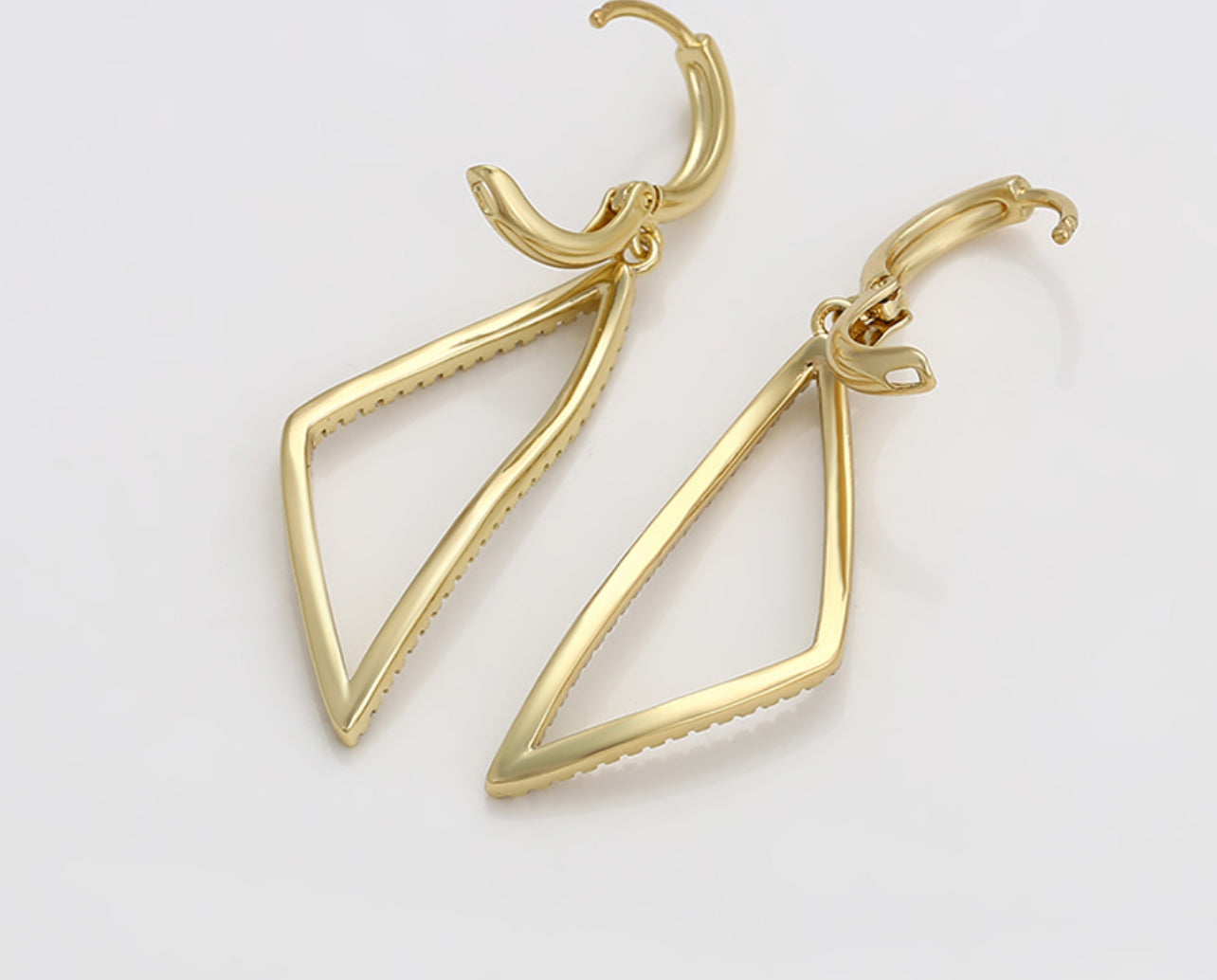 Geometric Drop Earrings