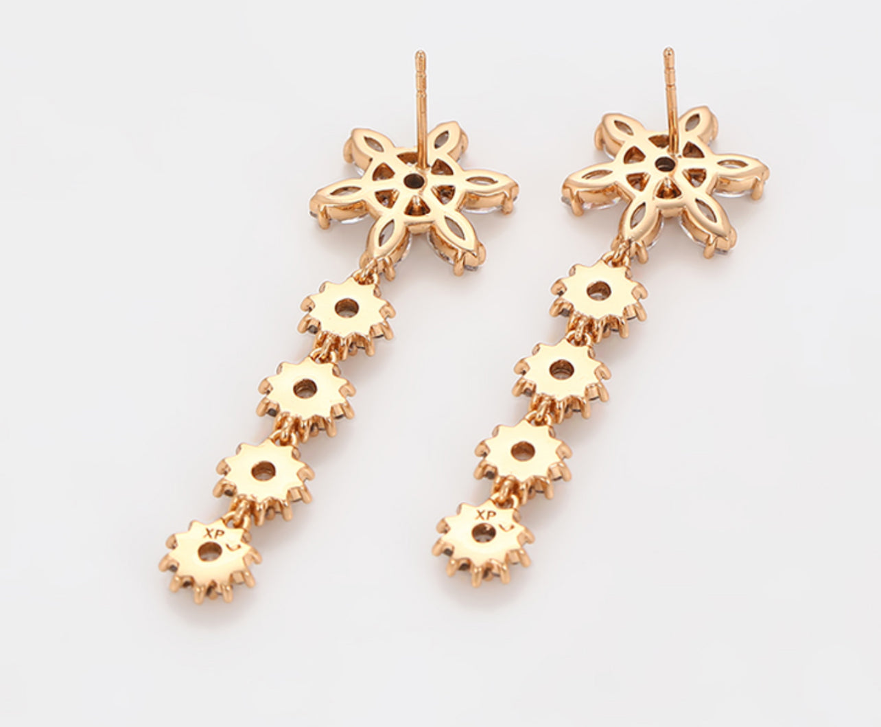 Snowflake Dangle Earrings