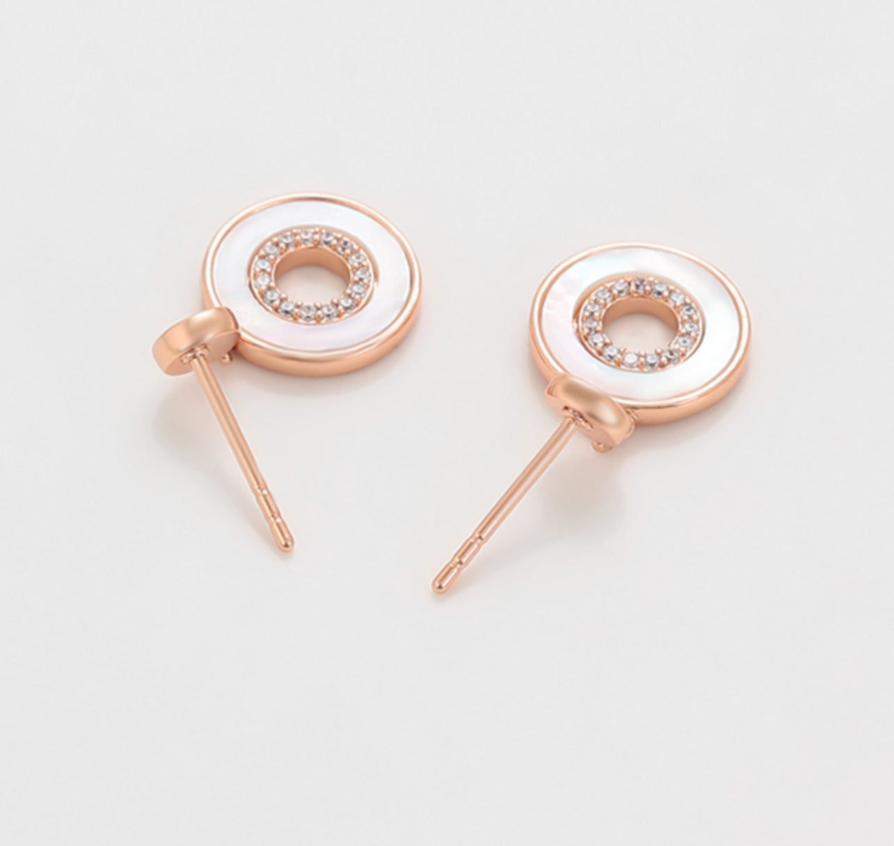 Circle Drop Earrings